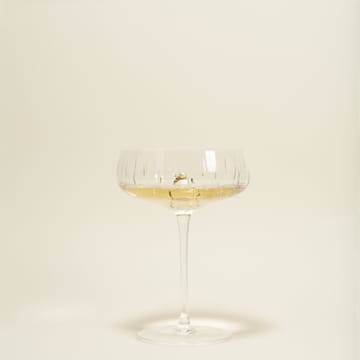Crystal champagne coupe - Klar - Louise Roe Copenhagen
