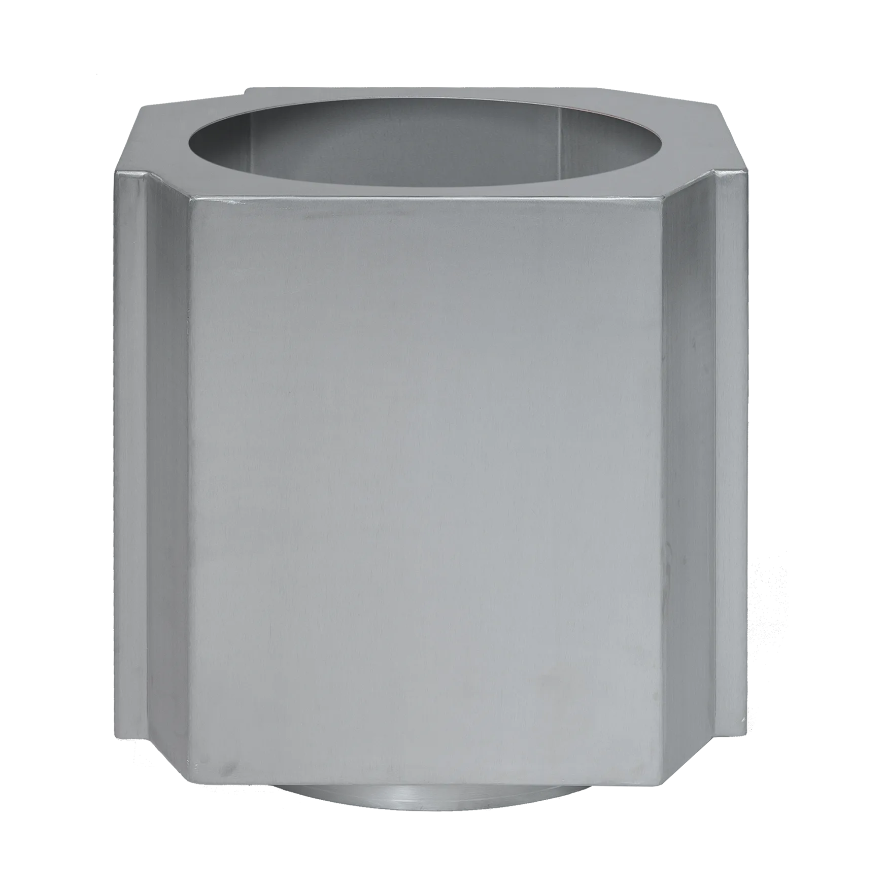Funki krukke L 52 cm, Brushed Aluminium Louise Roe