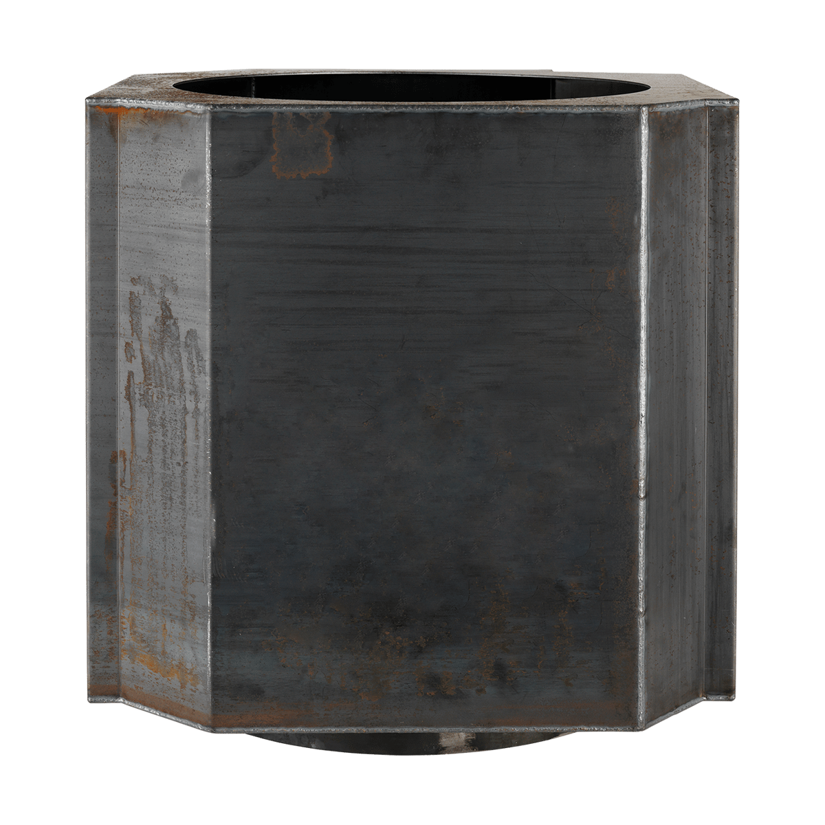 Louise Roe Funki krukke M 40 cm Raw Iron