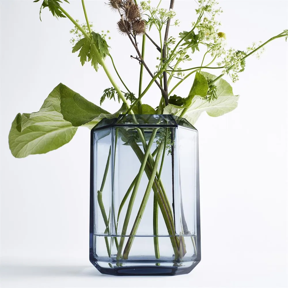 Jewel vase, blå Louise Roe
