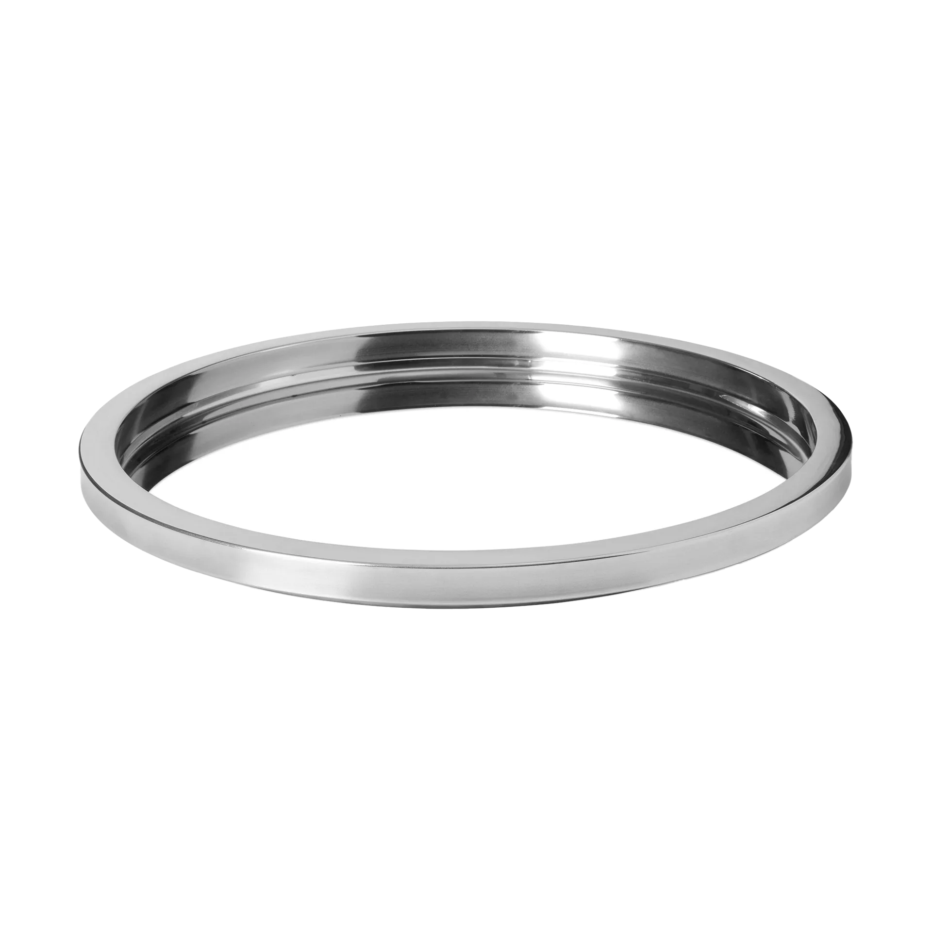 Louise Roe serveringsbrikke Ø56 cm, Rustfritt stål Louise Roe