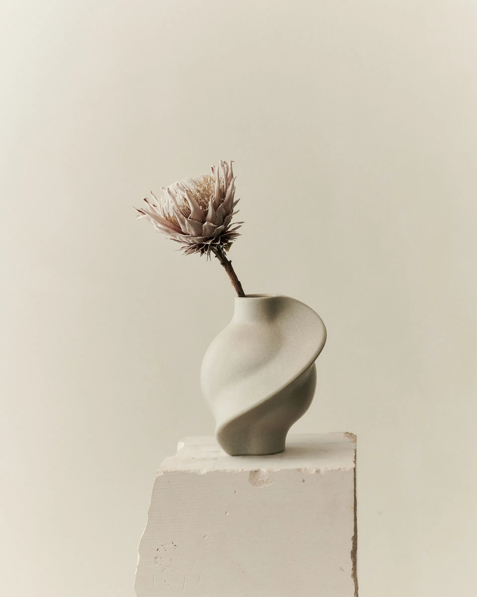 Pirout vase 01 22 cm, Vintage Glaze Louise Roe