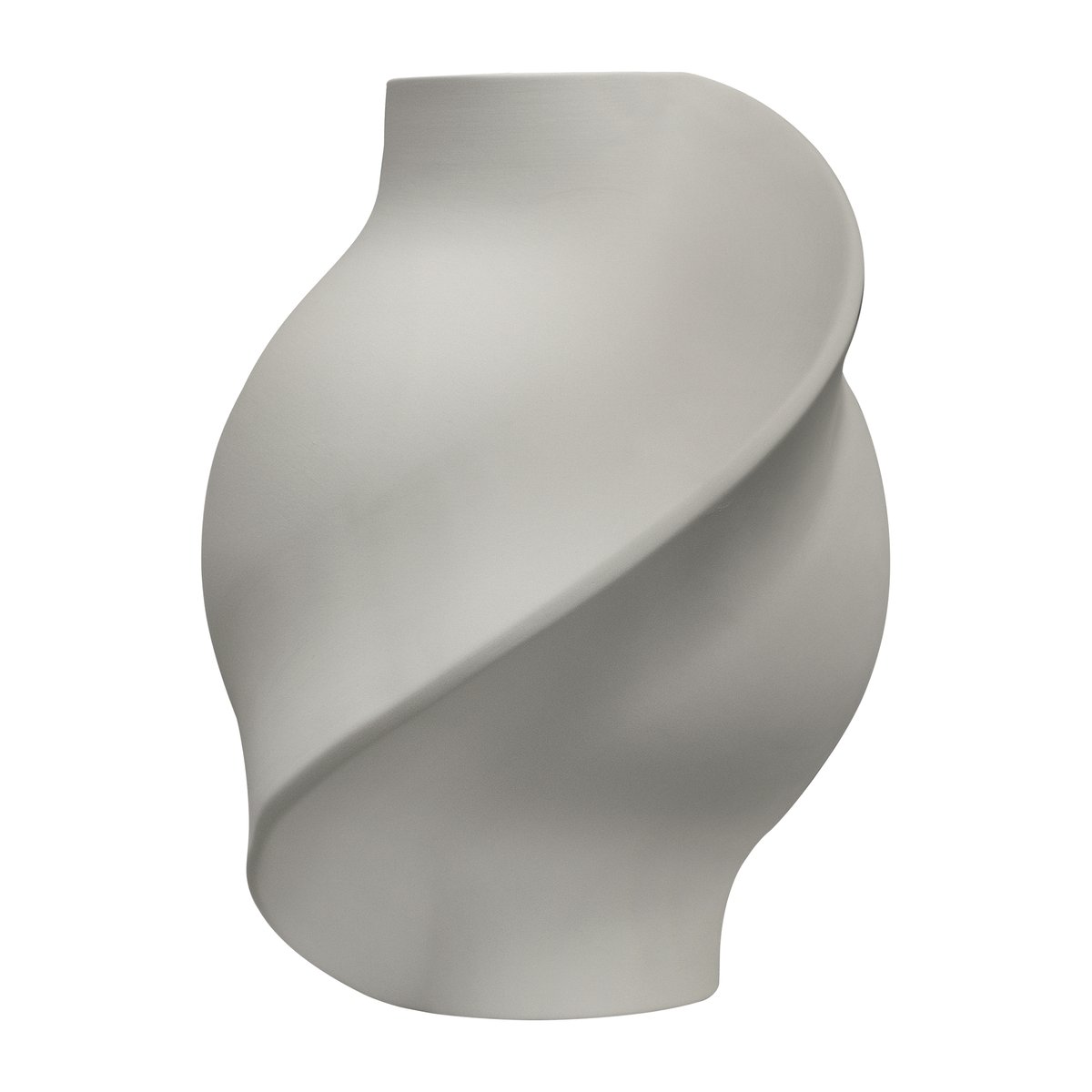 Bilde av Louise Roe Pirout vase 02 42 cm Sanded Grey