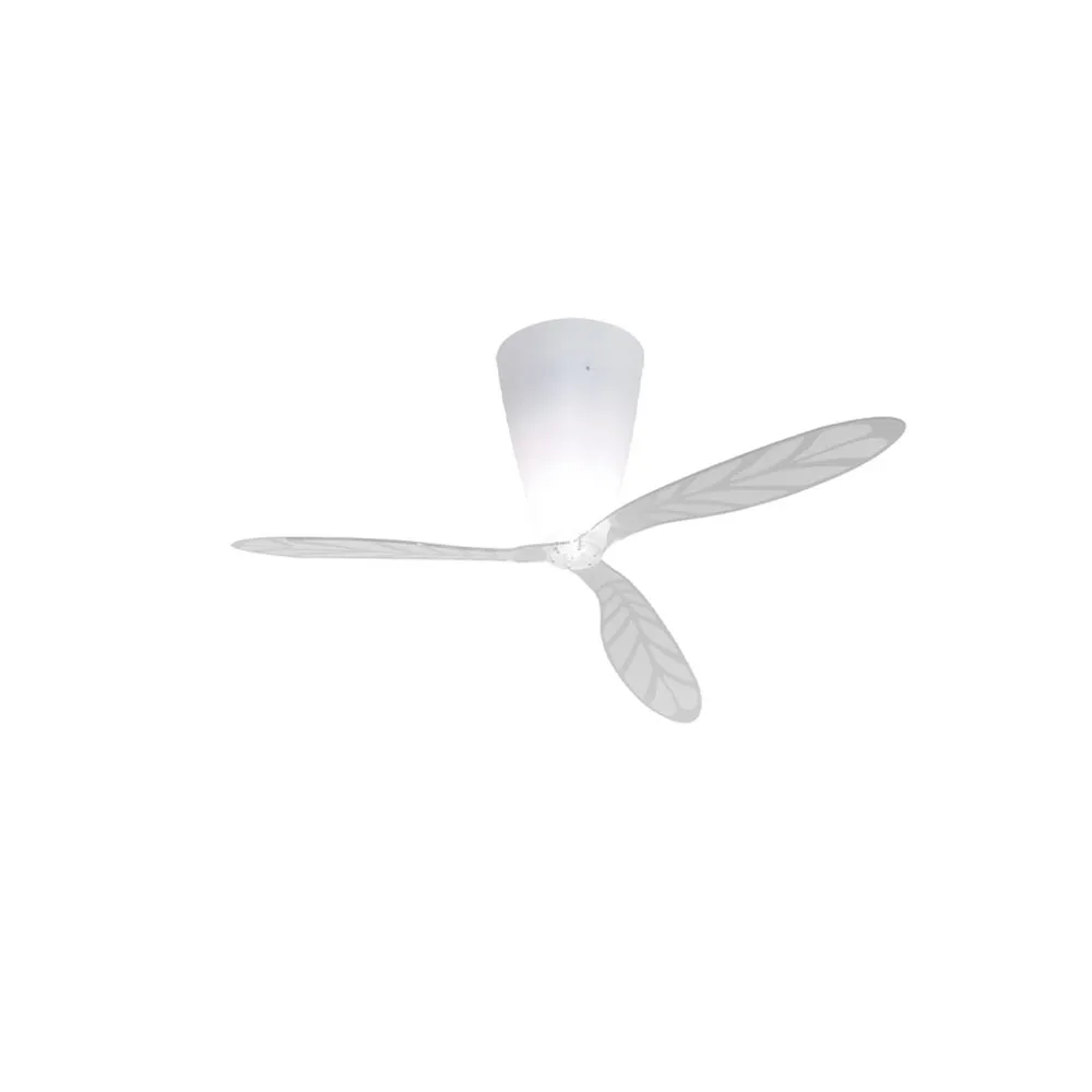 Blow taklampe, Gjennomsiktig, mønstret blad Luceplan