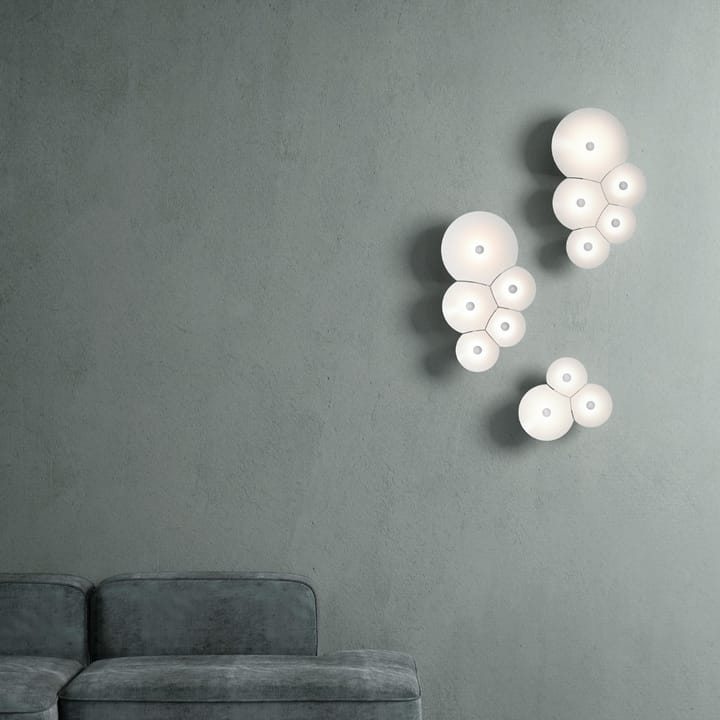 Bulbullia vegglampe, hvit Luceplan