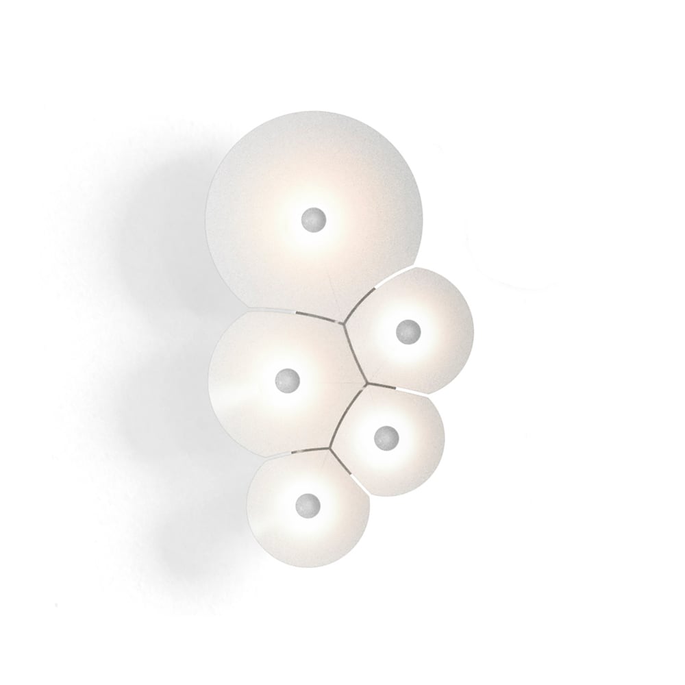 Bilde av Luceplan Bulbullia vegglampe hvit