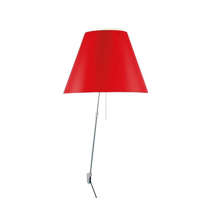 Costanza D13 a vegglampe - primary red - Luceplan