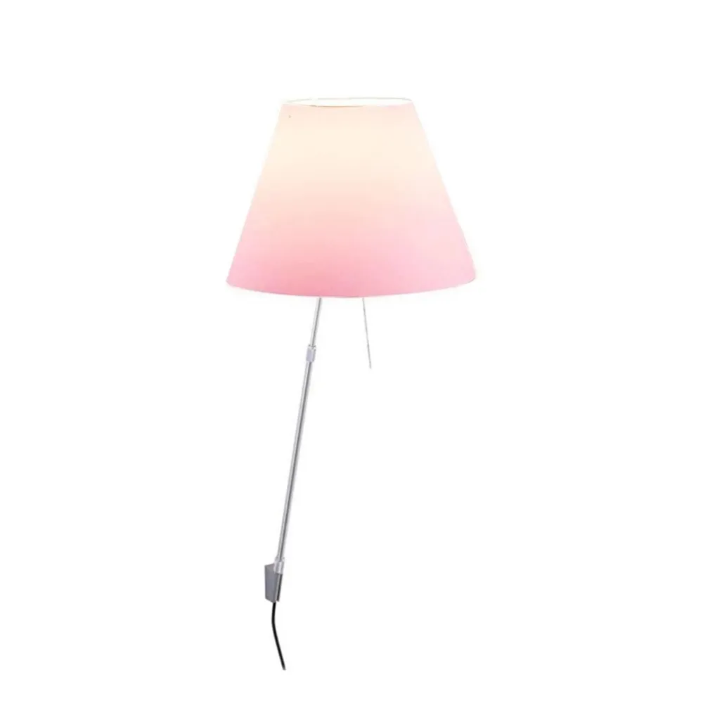Costanza D13 a.i.f vegglampe, edgy pink Luceplan