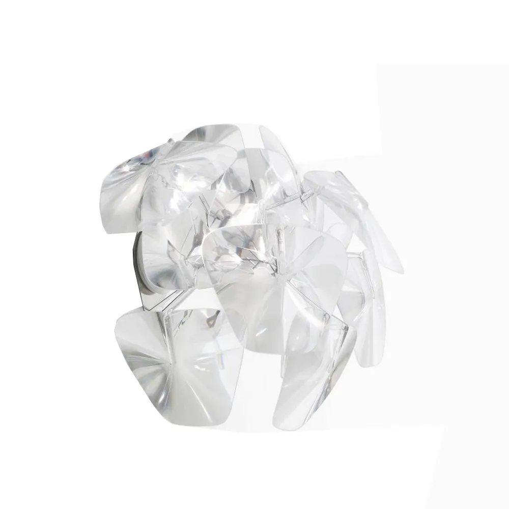 Hope D66/8A vegglampe, transparent Luceplan