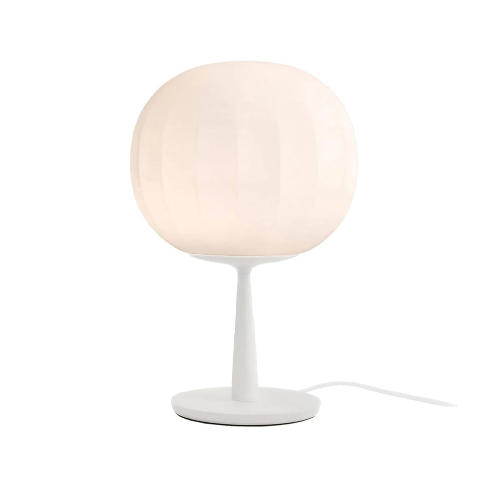 Bilde av Luceplan Lita bordlampe ø 30 cm hvitt stativ