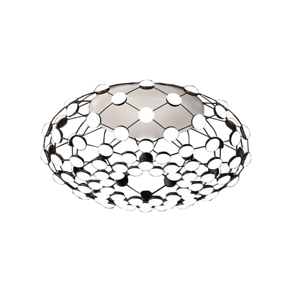 Luceplan Mesh plafond sort | Skandinavisk Design | Plafonder | Svart