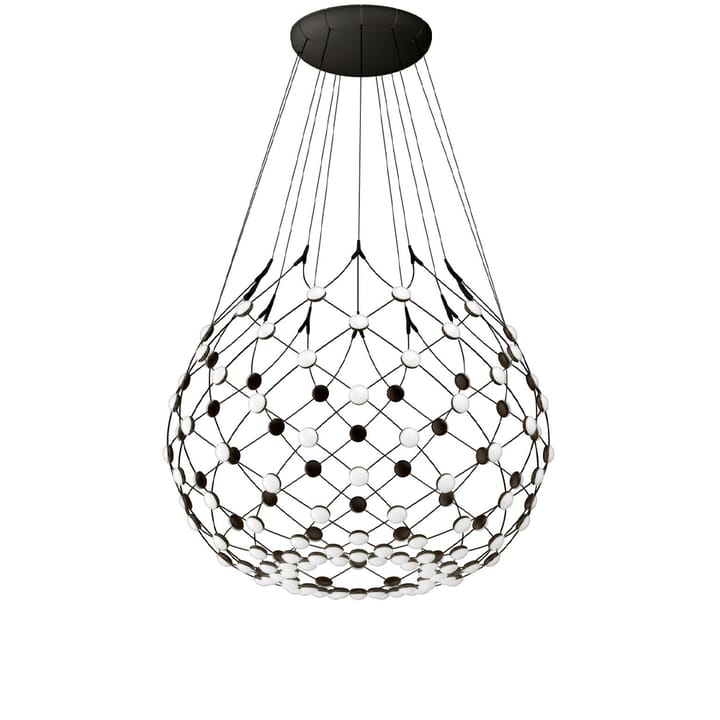 Mesh taklampe - sort, medium - Luceplan