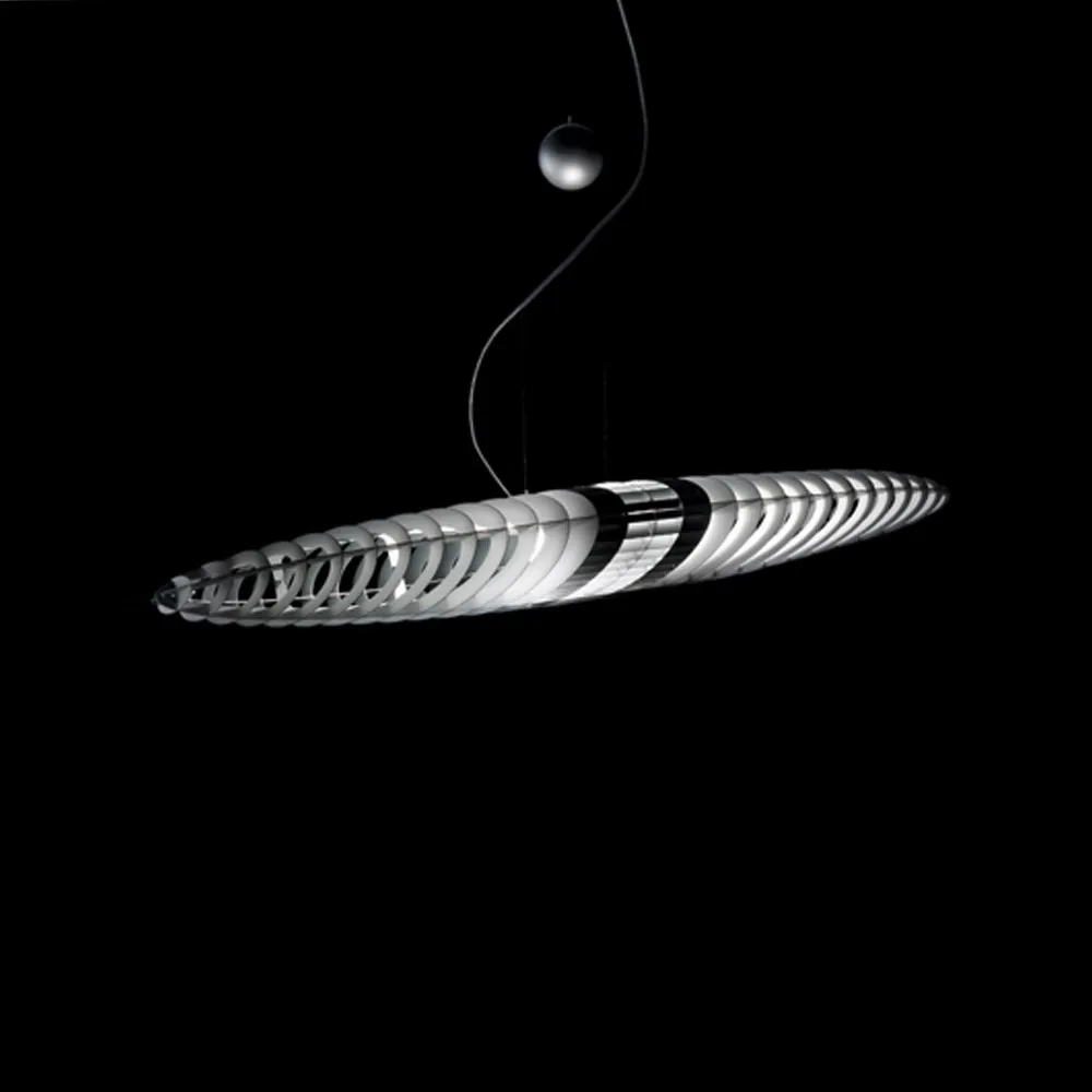 Titania D17 pendel, aluminium, utbyttbare lysfilter Luceplan