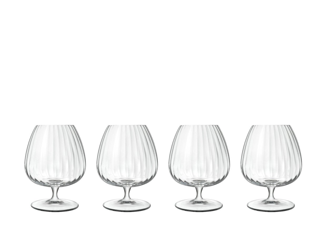 Luigi Bormioli Cognacsglass Optica 4-pakning 46,5 cl