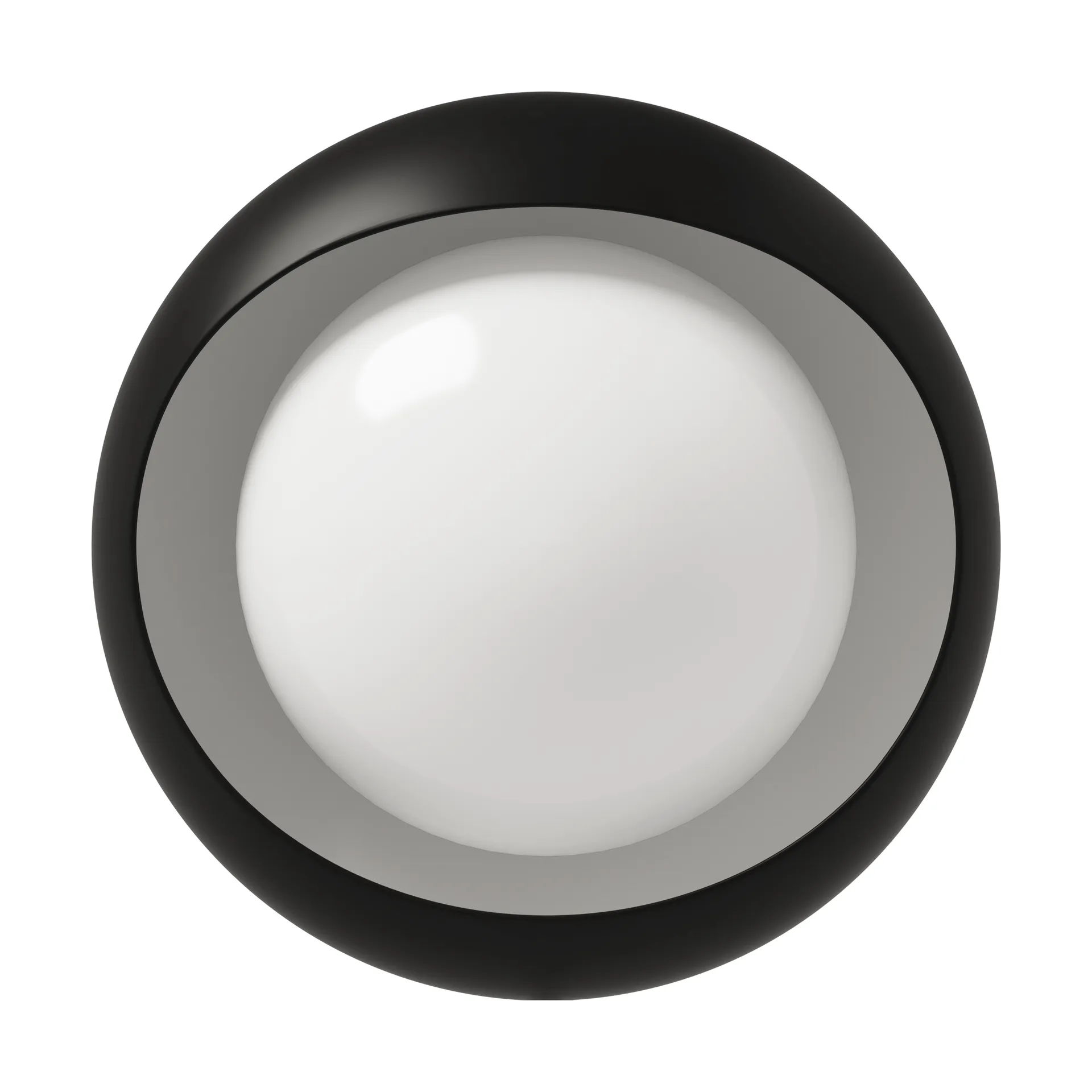 Cornea 150 vegglampe, Black LYFA