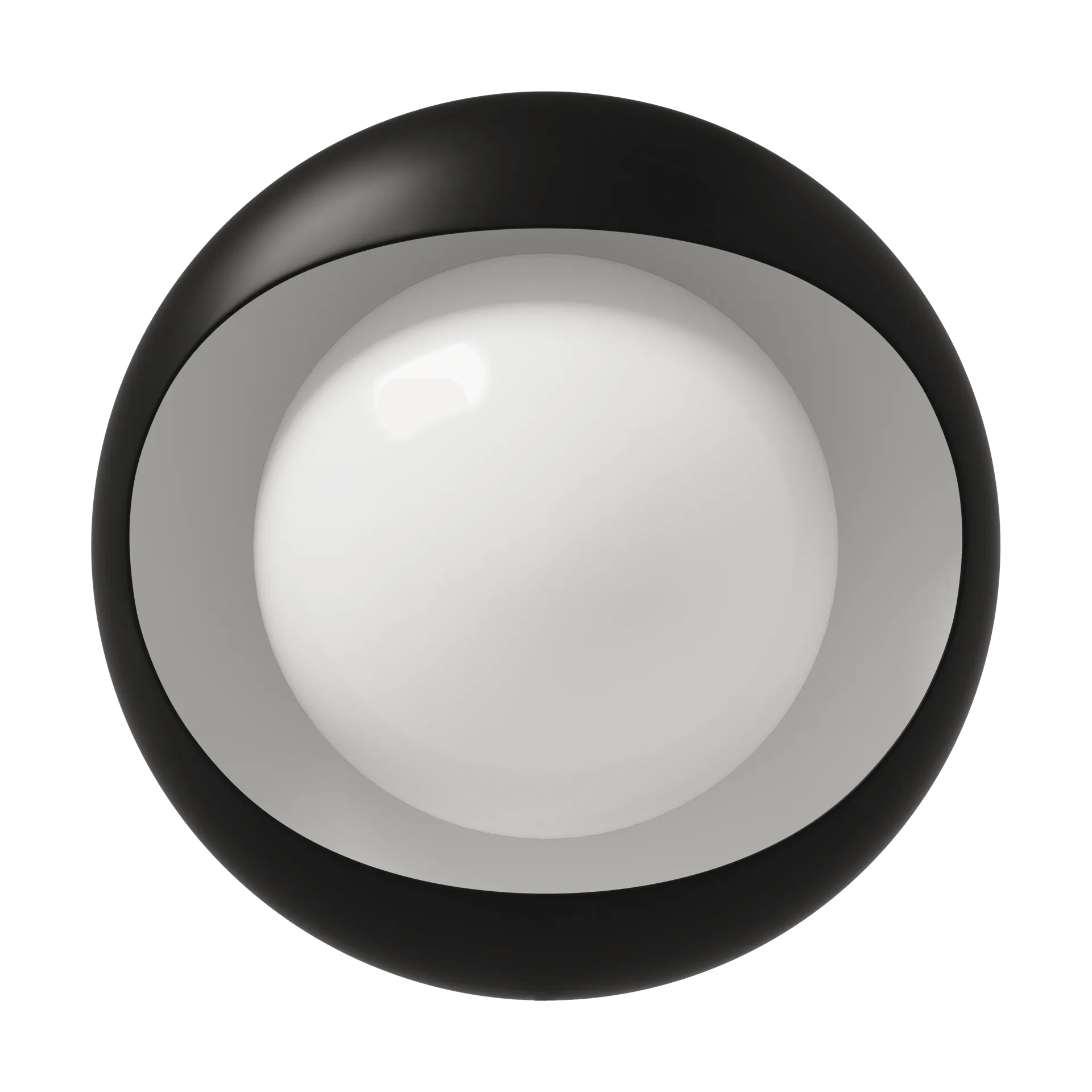 Cornea 220 vegglampe, Black LYFA