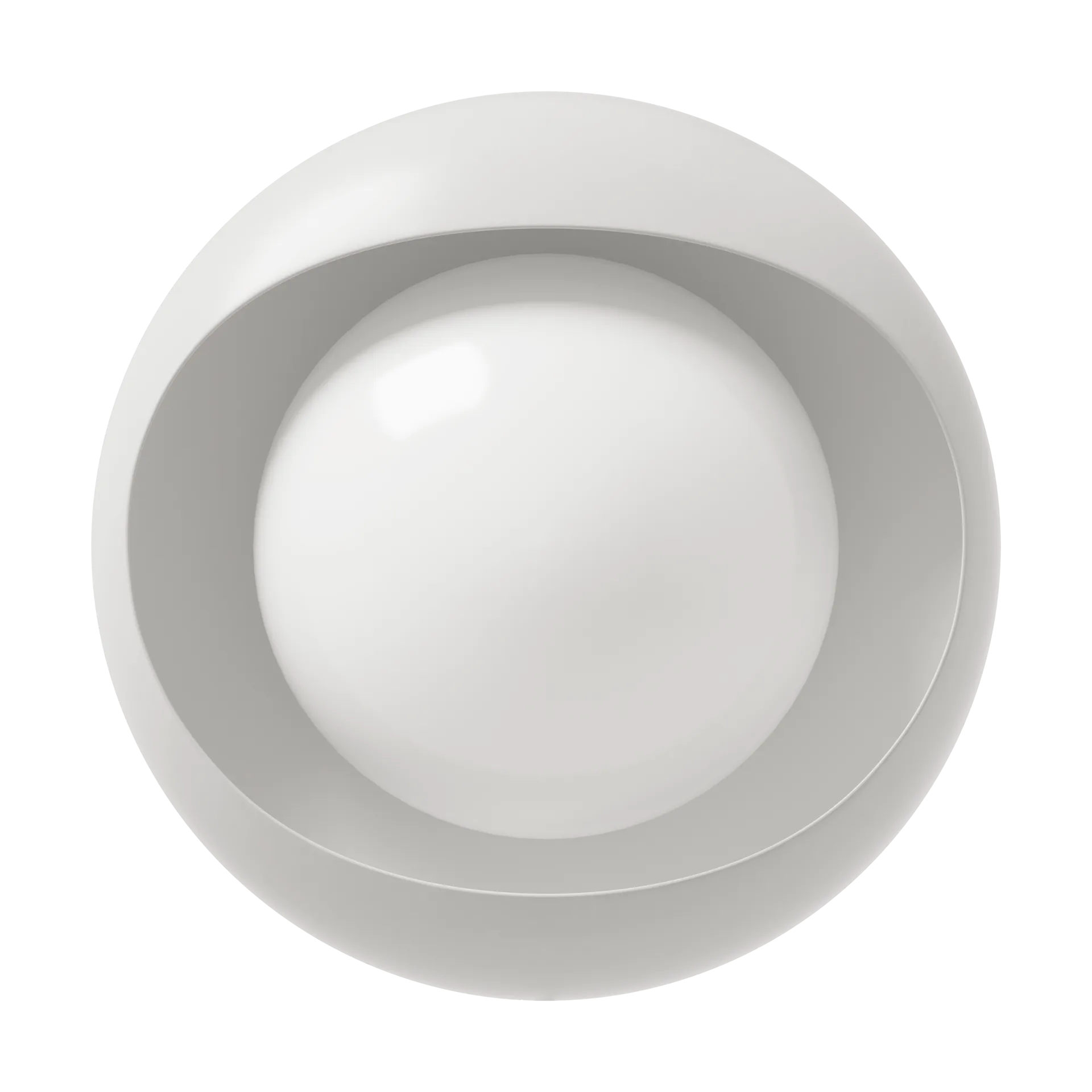 Cornea 220 vegglampe, White LYFA