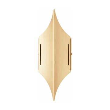 Gothic I vegglampe - Brass - LYFA