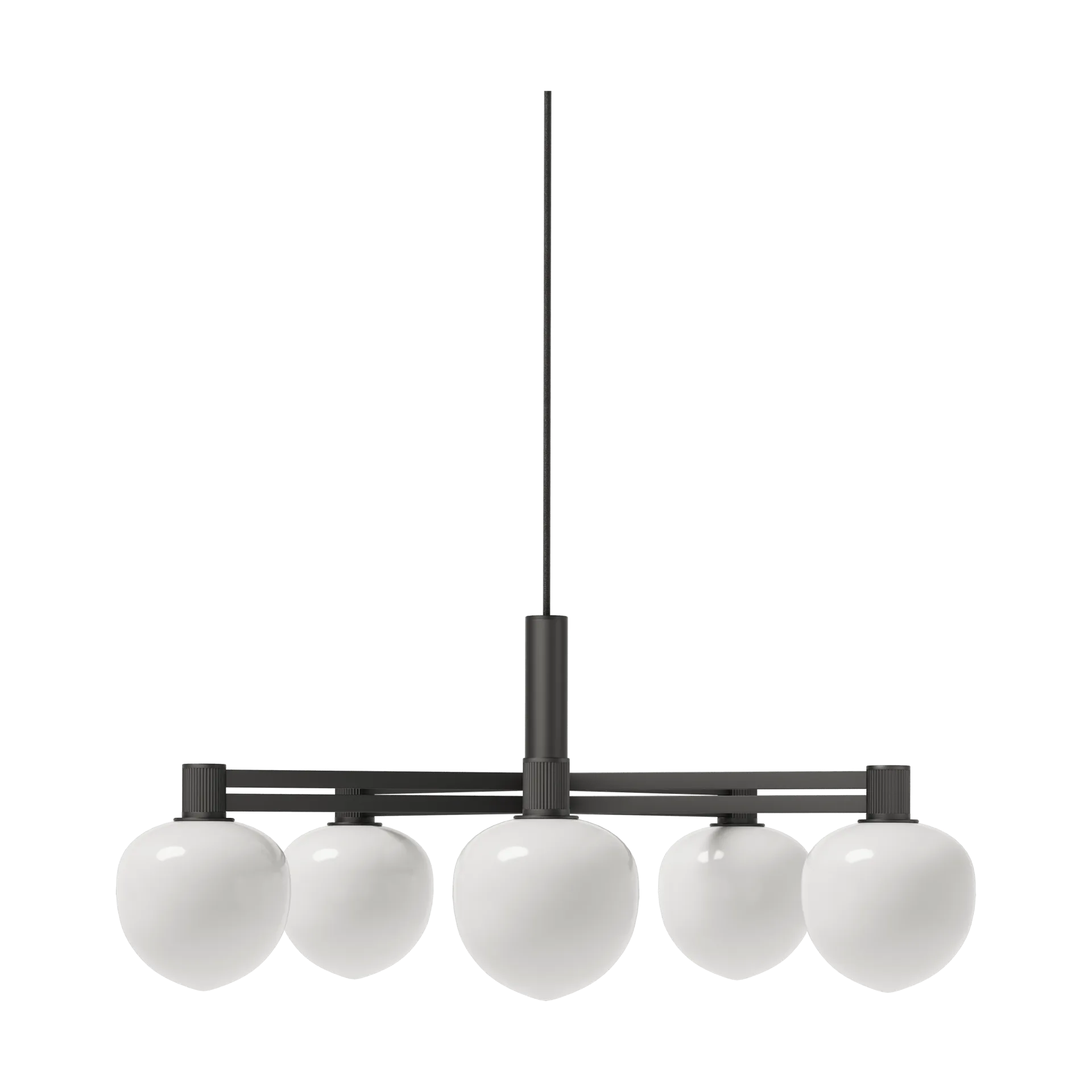 Memoir V 120 chandelier, Black LYFA