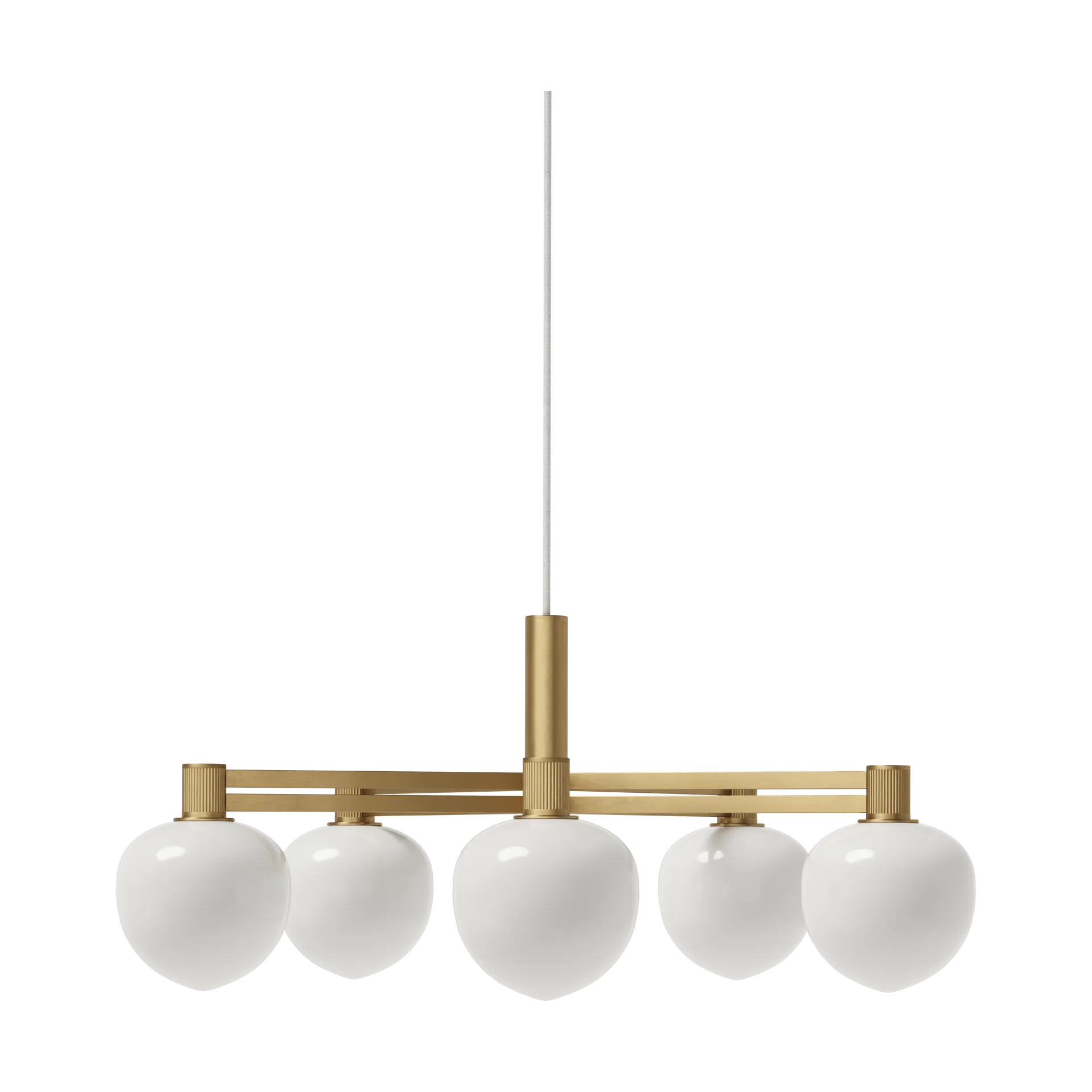 Memoir V 120 chandelier, Brass LYFA