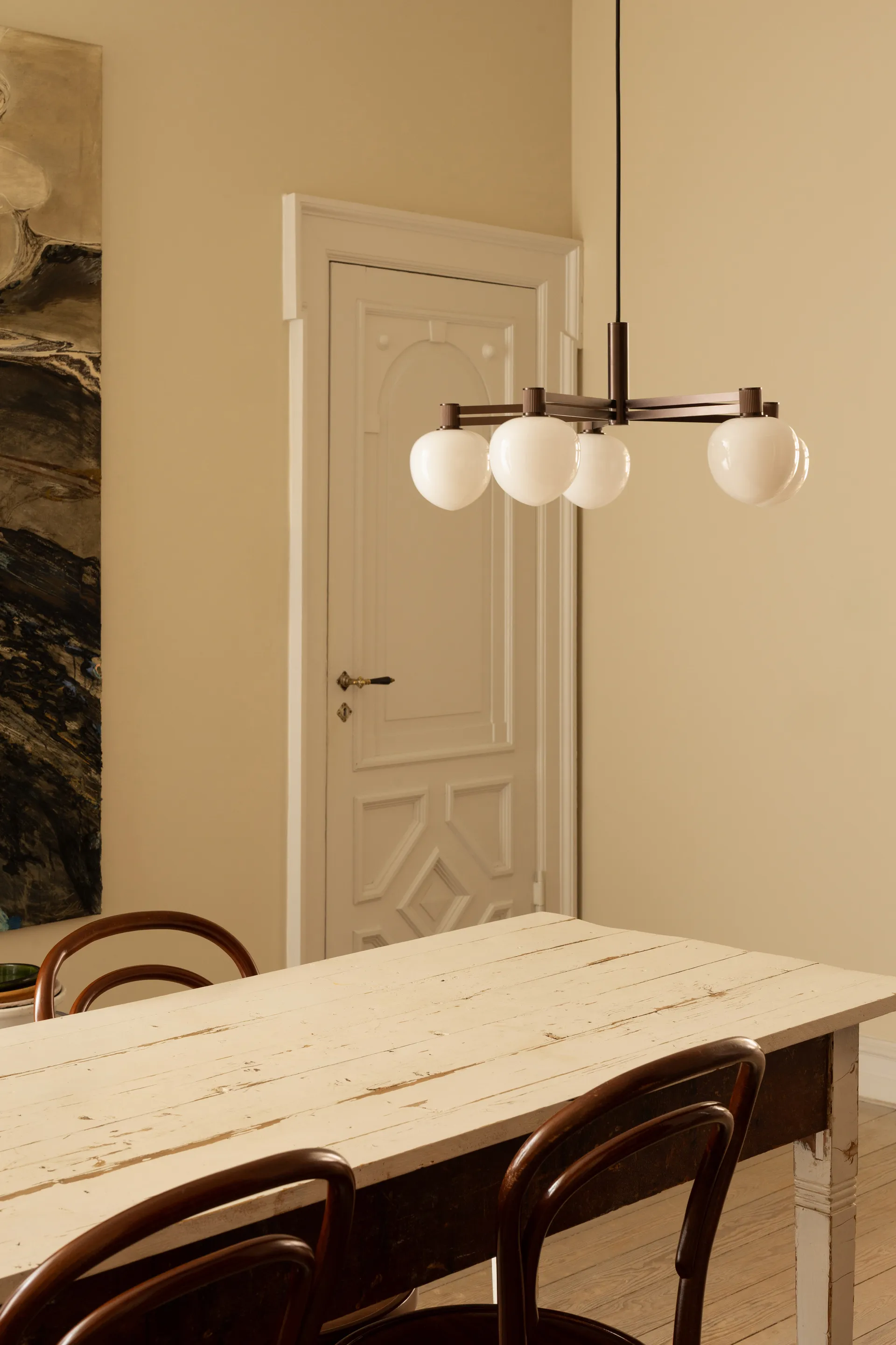 Memoir V 120 chandelier, Bronze LYFA