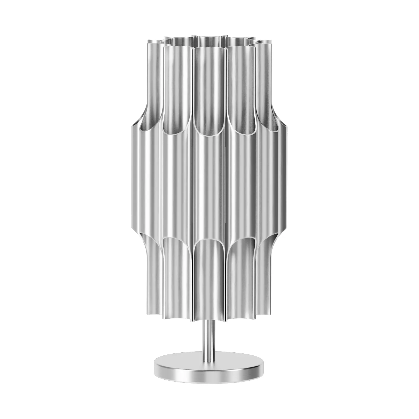 Pan 120 bordlampe, Aluminium LYFA