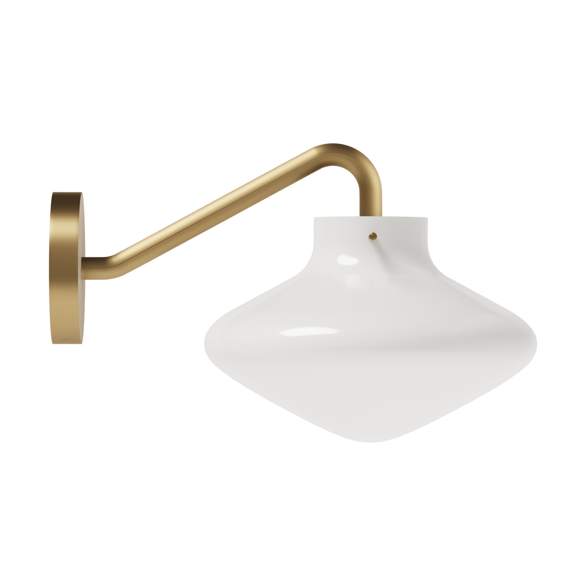 Bilde av LYFA Repose 175 vegglampe Brass