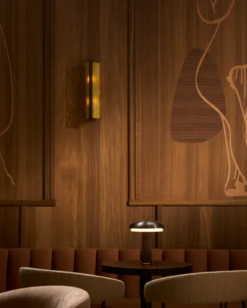 Ryff vegglampe - Bronze - LYFA