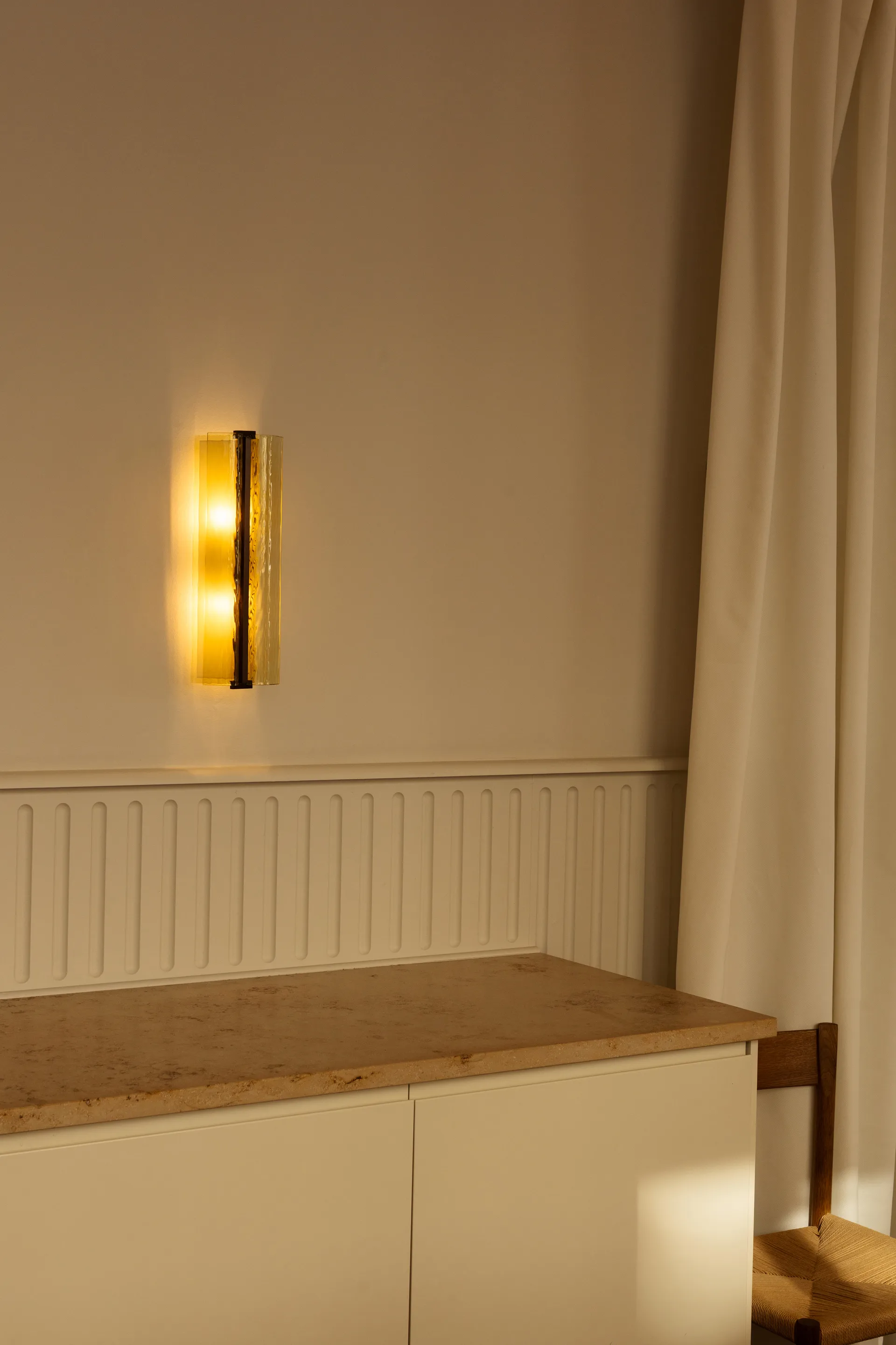 Ryff vegglampe, Bronze LYFA