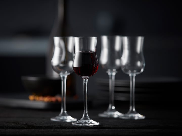 Juvel portvinsglass 9 cl 6-pakning, Krystall Lyngby Glas