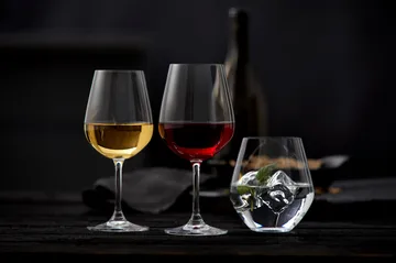 Lyngby Glass sett 18 deler - Krystall - Lyngby Glas