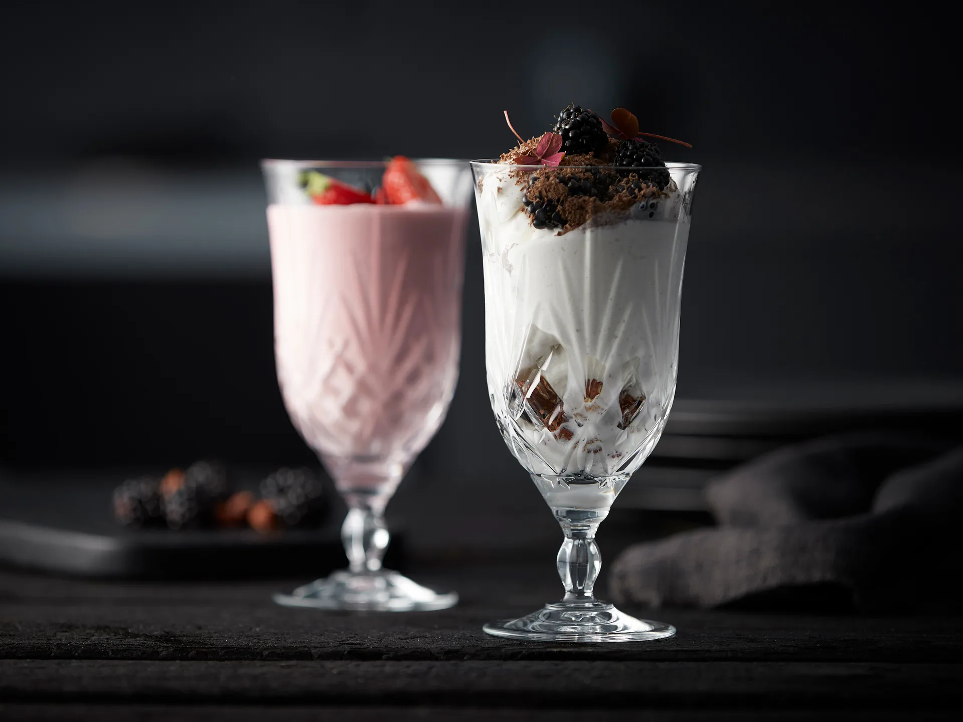 Melodia ølglass 40 cl 4-pakning, Krystall Lyngby Glas