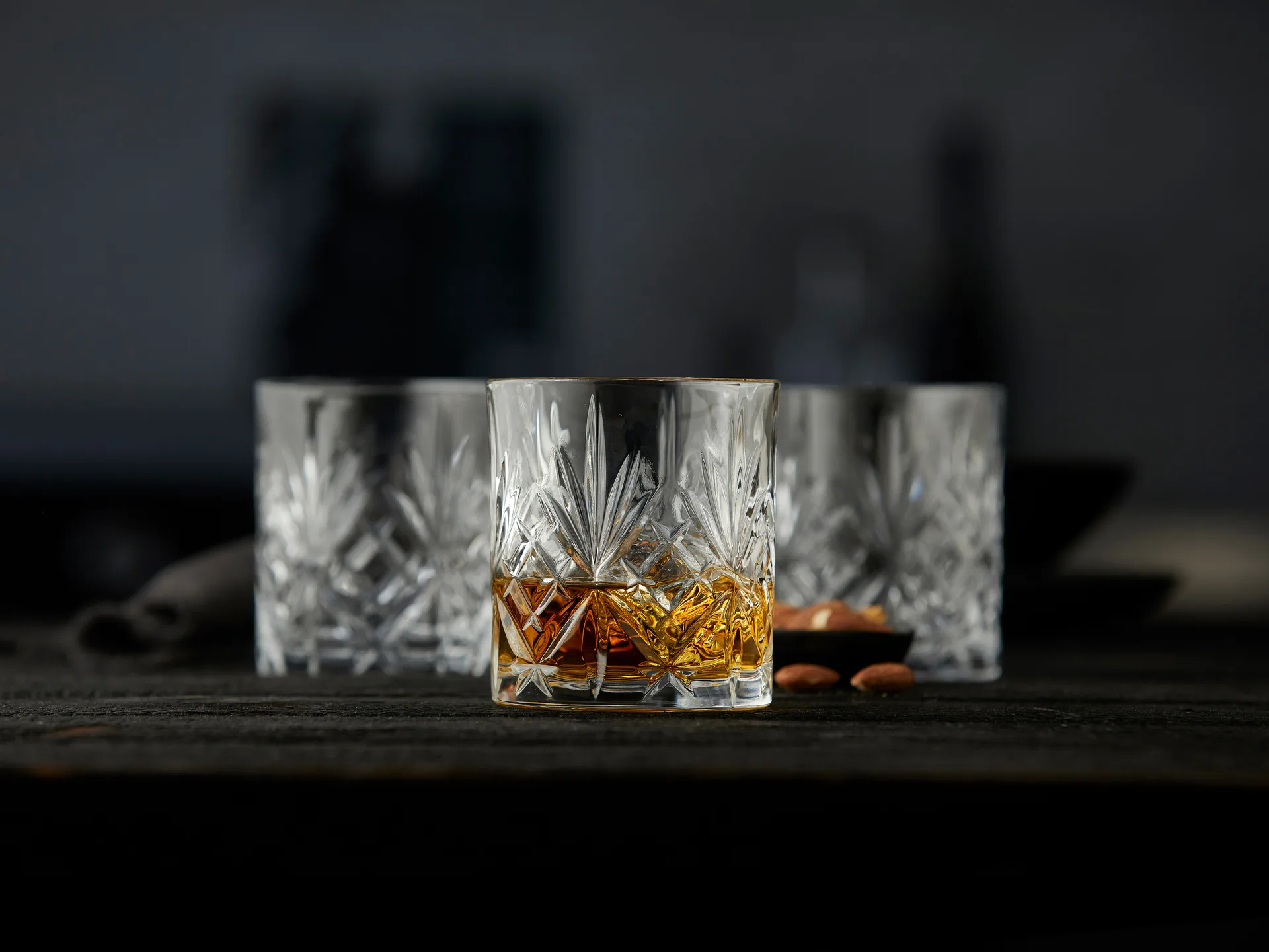 Melodia whiskyglass 31 cl 6-pakning, Krystall Lyngby Glas