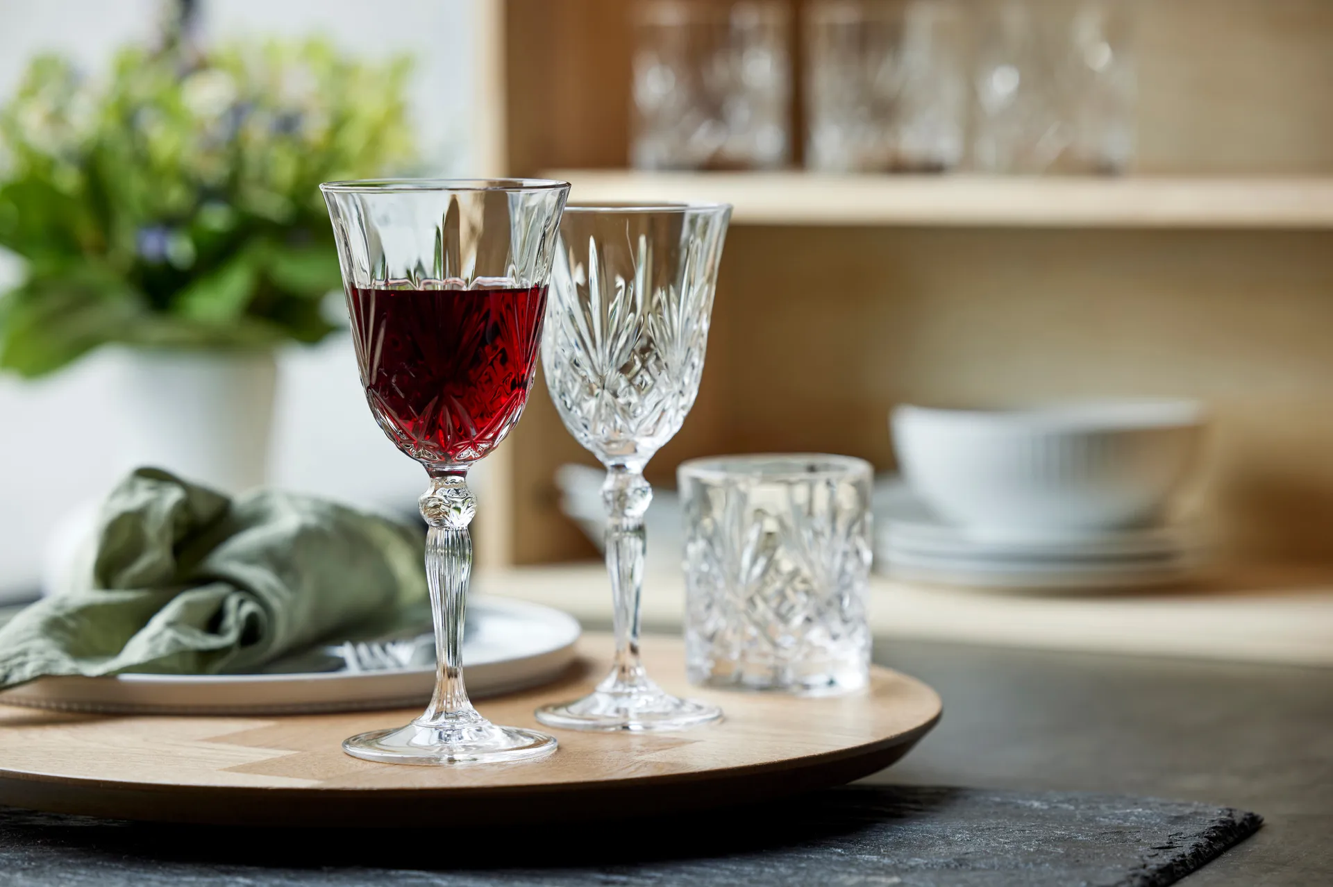 Melodia whiskyglass 31 cl 6-pakning, Krystall Lyngby Glas