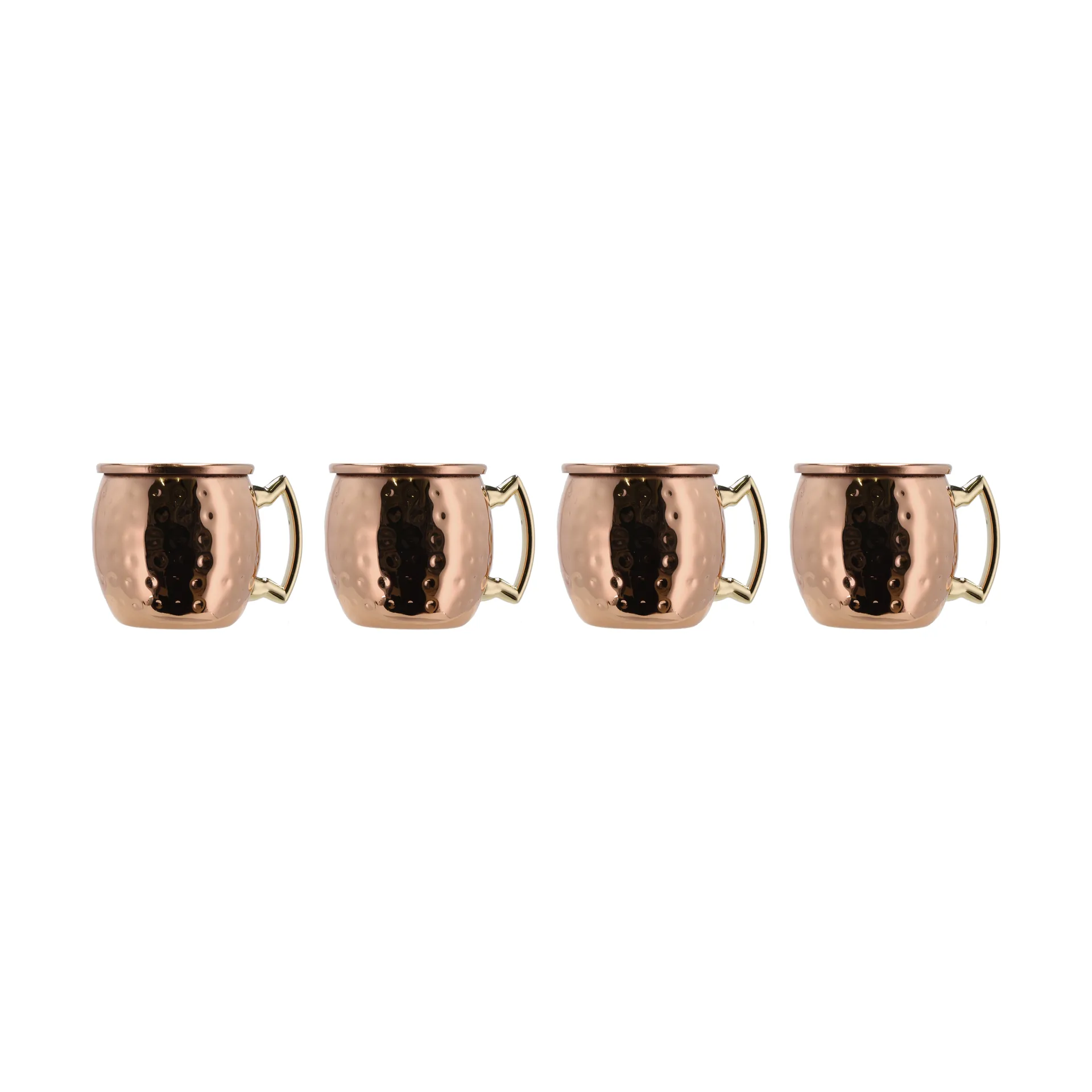 Moscow mule mini shotglass 8 cl 4-pakning, Kobber Lyngby Glas