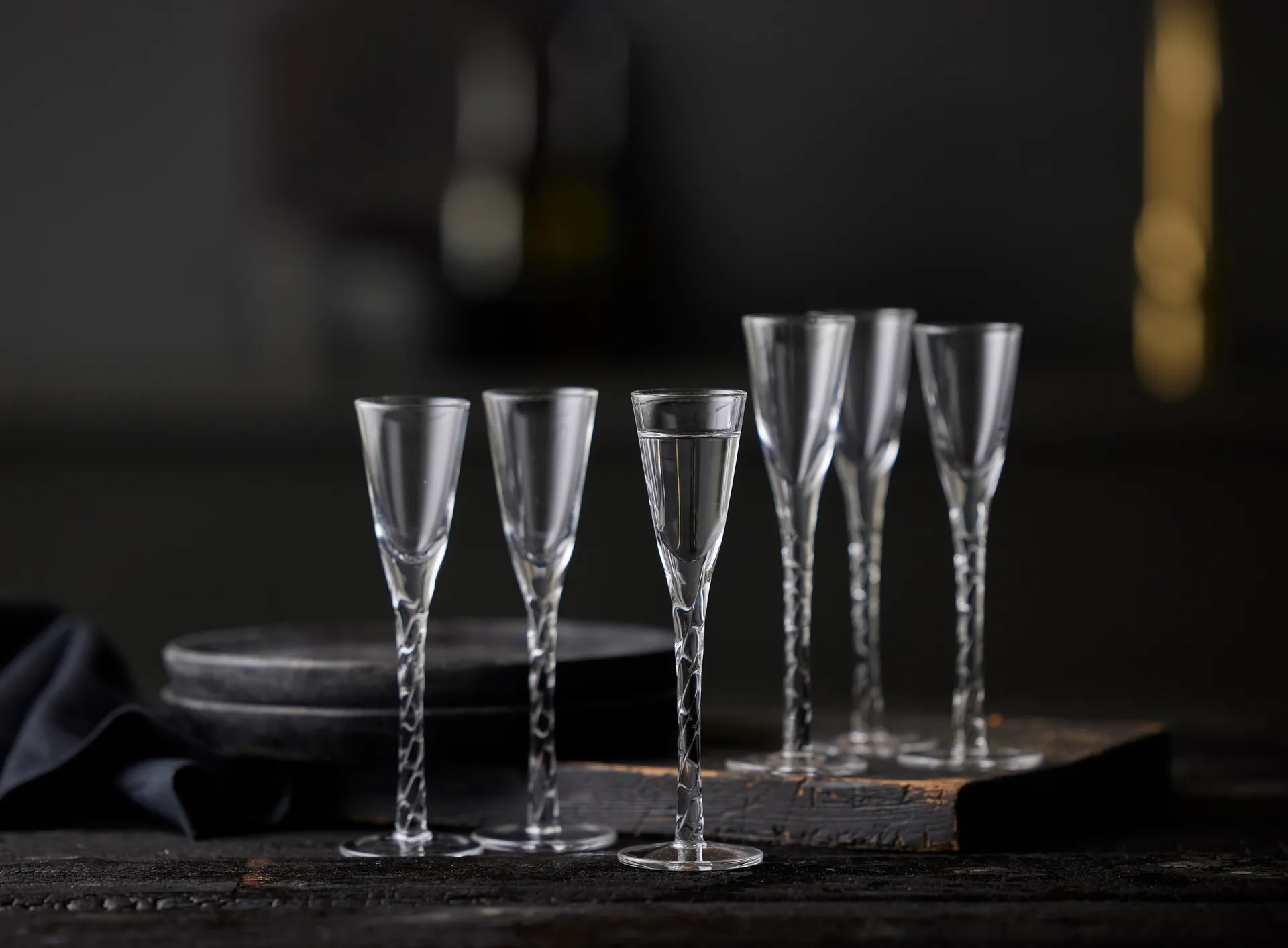 Paris snapsglass 2,5 cl 6-pakning, Klar Lyngby Glas