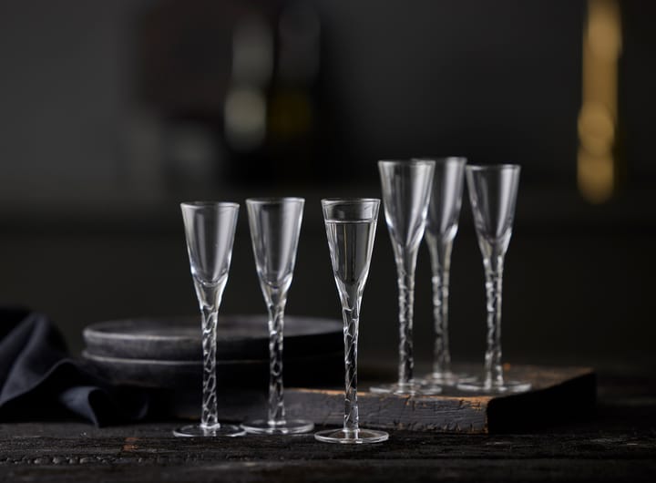Paris snapsglass 2,5 cl 6-pakning, Klar Lyngby Glas