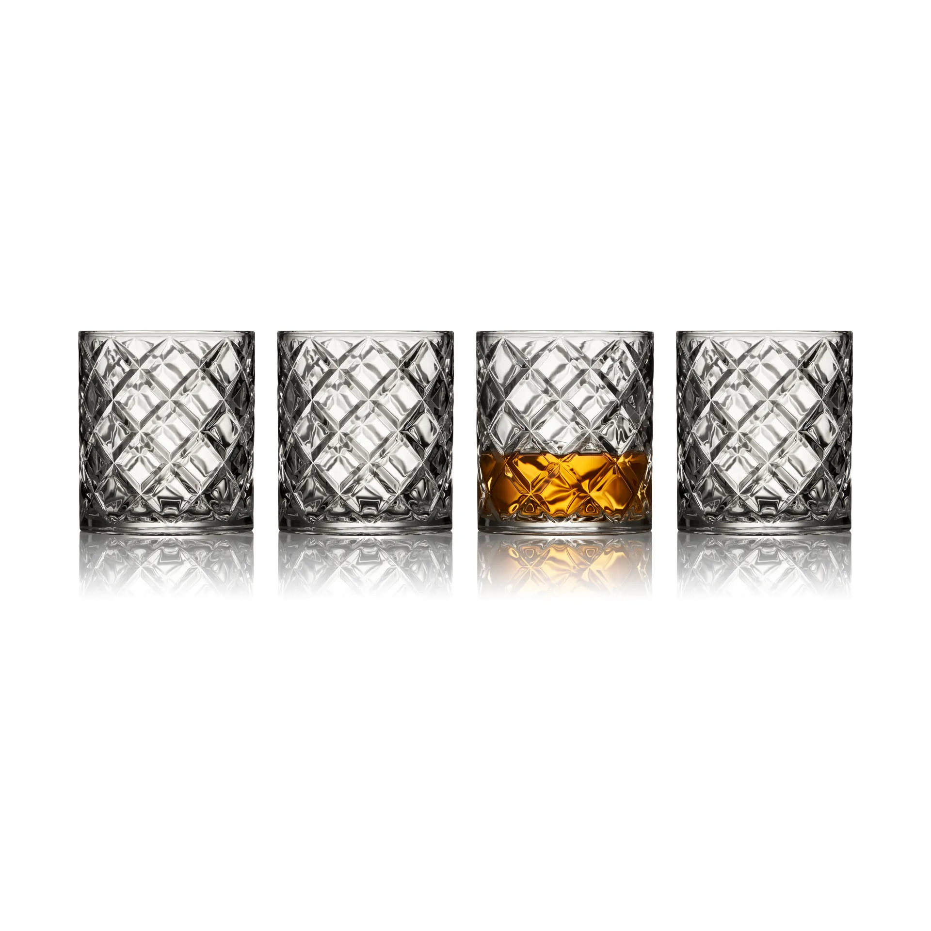 Sevilla whiskeyglass 30 cl 4-pack, Clear Lyngby Glas