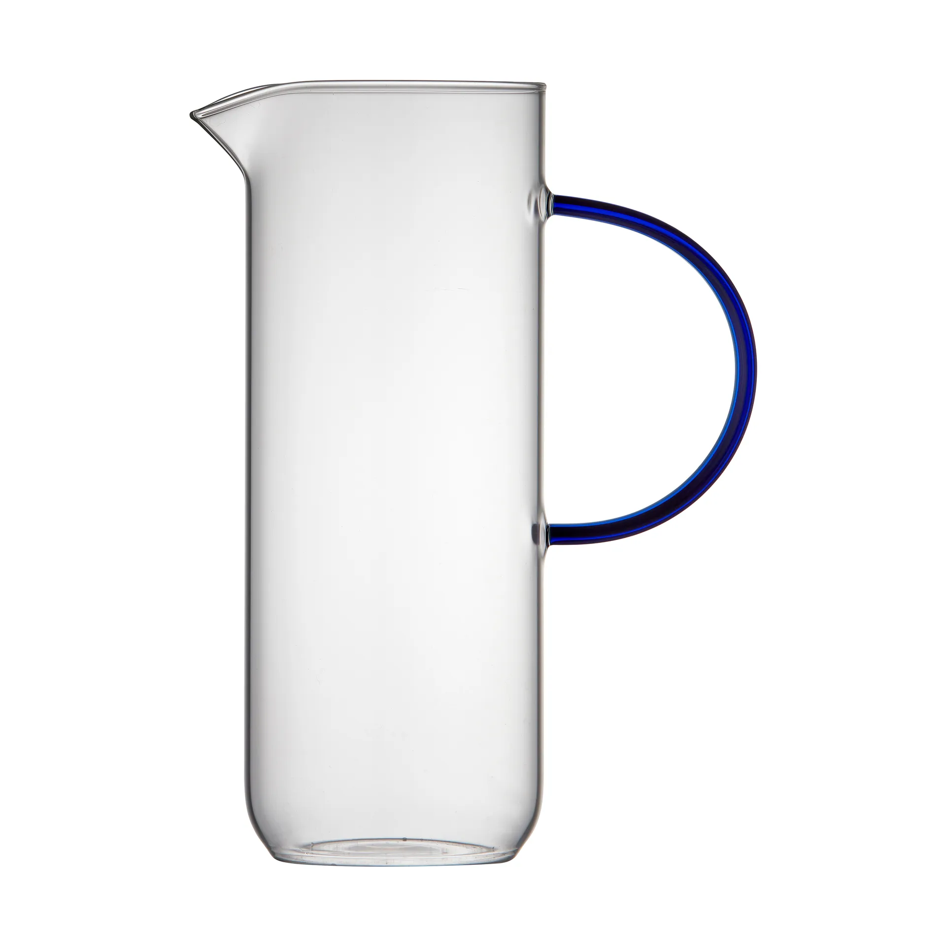 Torino glasskanne 1,1 l, Clear-blue Lyngby Glas