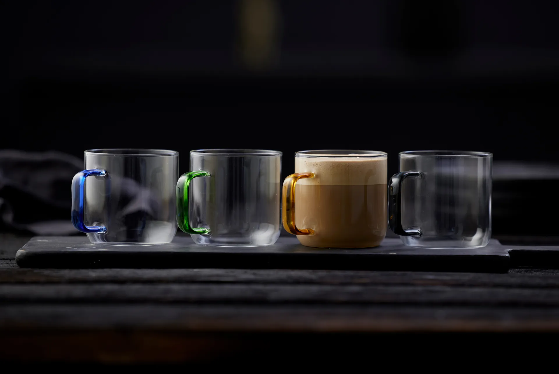 Torino kopp glass 30 cl 4 deler, Mix Lyngby Glas