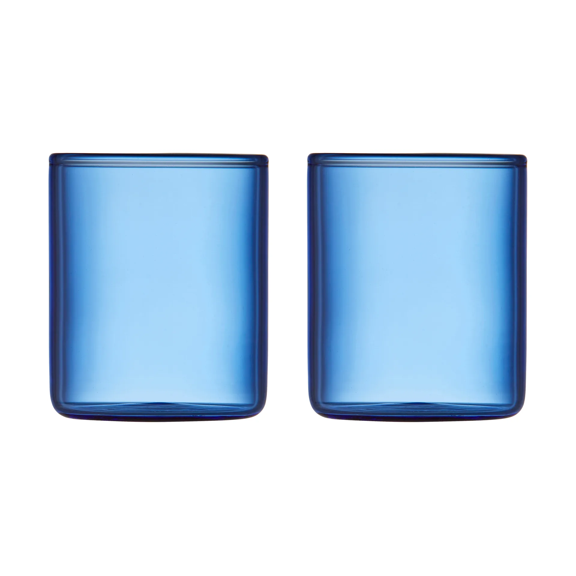 Torino shotglass 6 cl 2-pakning, Blue Lyngby Glas