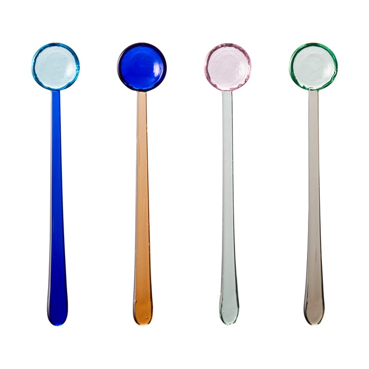 Torino skje glass 18 cm 4 deler, Mix Lyngby Glas