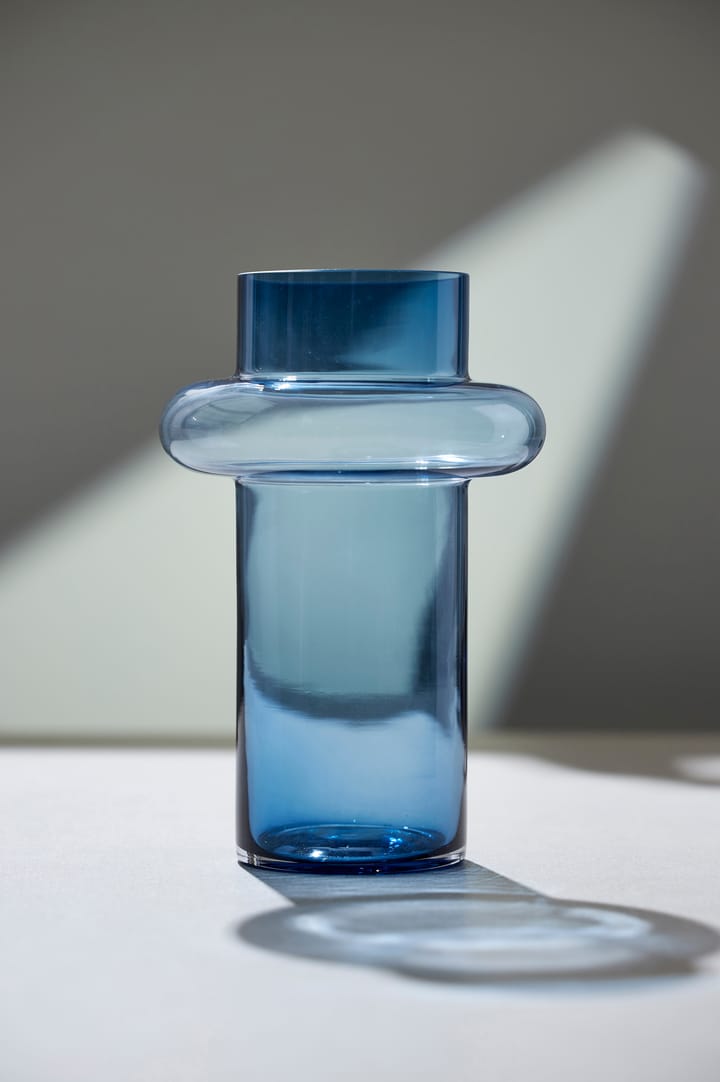 Tube glassvase 40 cm - Blå - Lyngby Glas
