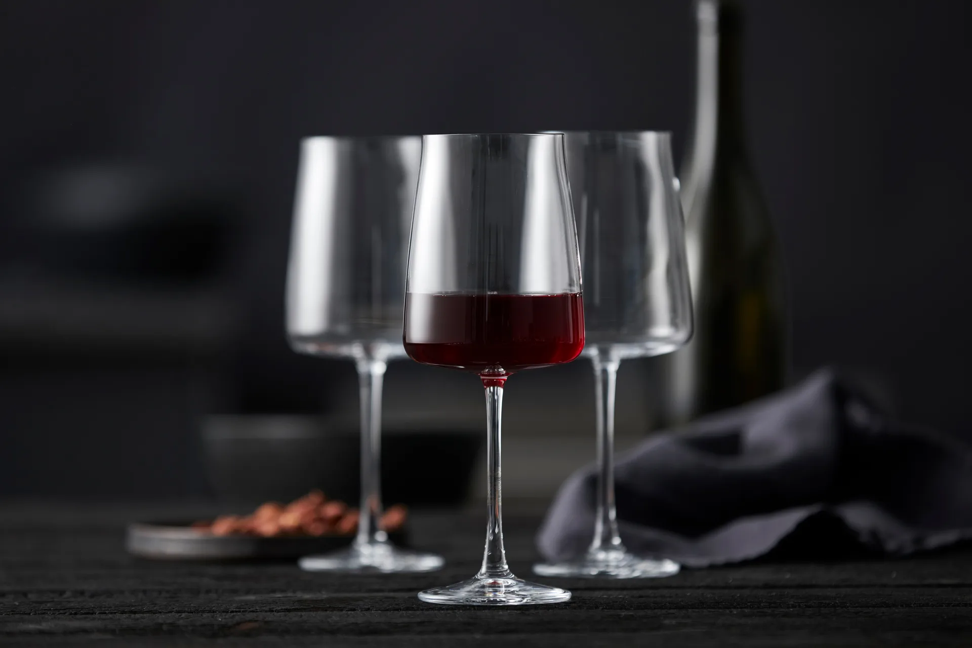 Zero rødvinsglass 54 cl 4-pakning, Krystall Lyngby Glas