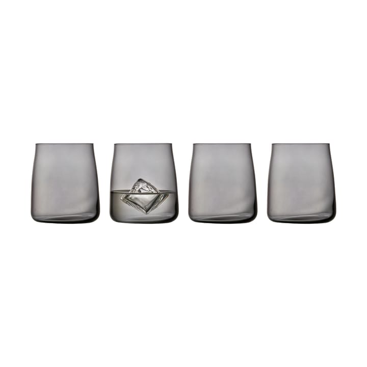 Zero vannglass 42 cl 4-pakning - Smoke - Lyngby Glas