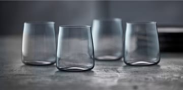 Zero vannglass 42 cl 4-pakning - Smoke - Lyngby Glas