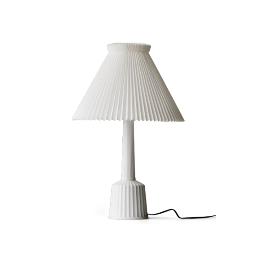 Bilde av Lyngby Porcelæn Esben klint bordlampe hvit h.65 cm