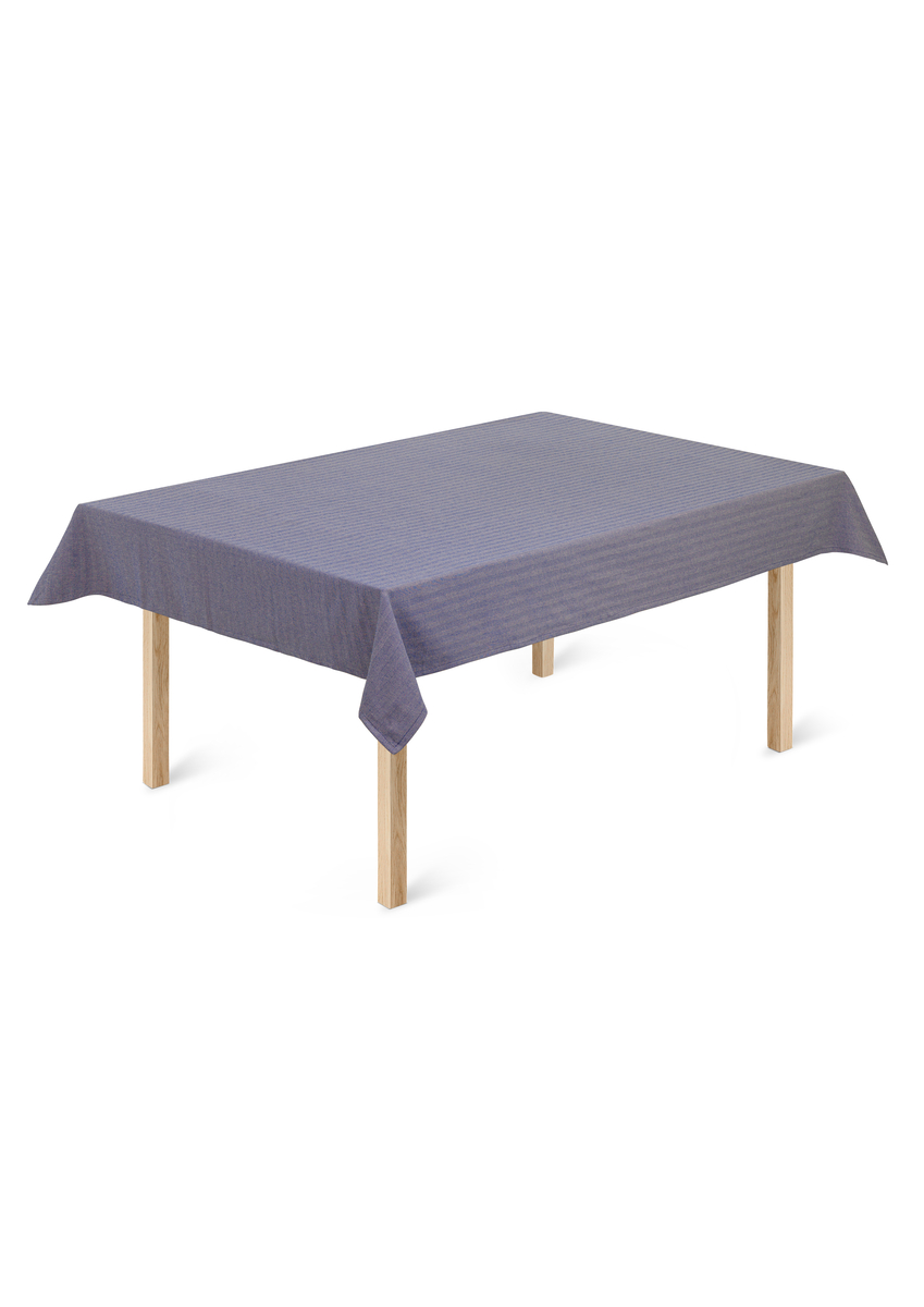 Bilde av Lyngby Porcelæn Herringbonesduk 150x320 cm Blå
