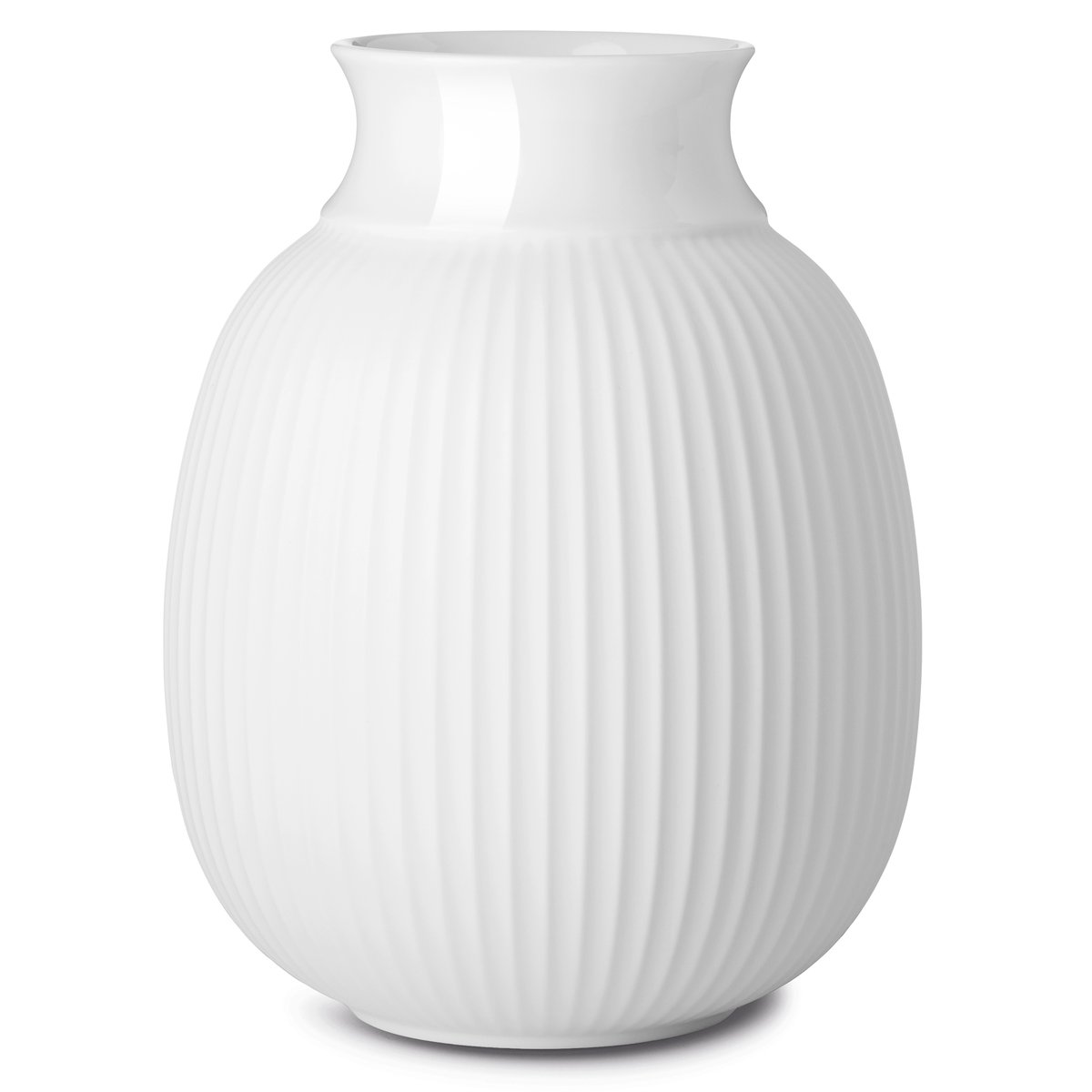 Bilde av Lyngby Porcelæn Lyngby Curve vase 175 cm Hvit