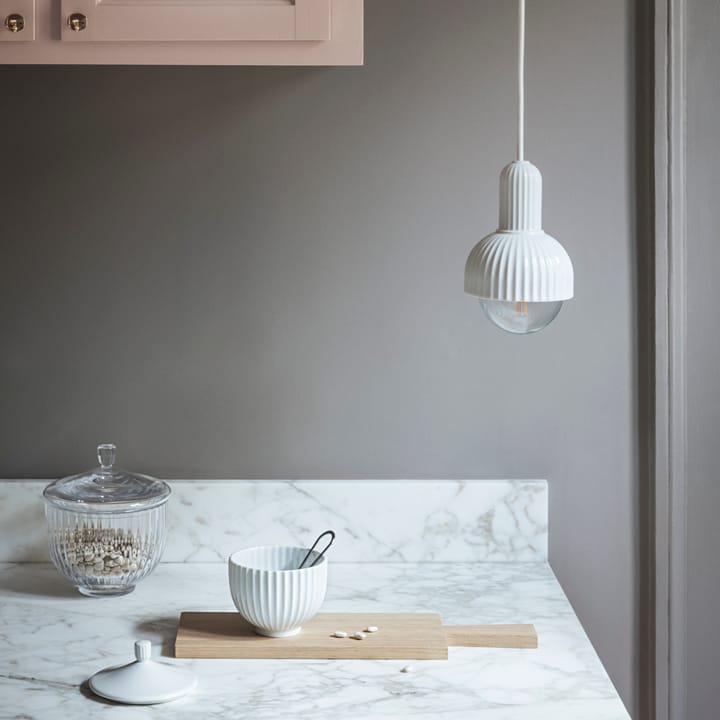 Lyngby taklampe, hvit Lyngby Porcelæn